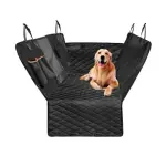 Iso Trade Coprisedile Auto Impermeabile Antiscivolo per Cani con Protezione Laterale e Rete di Sicurezza