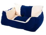 Cuccia per Cani Morbida in Peluche Antiscivolo – Letto per Animali Piccoli 54×36×15 cm