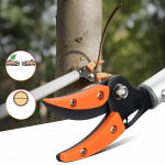Forbici Telescopiche da Potatura 100 cm in Alluminio – Testa Regolabile 90°