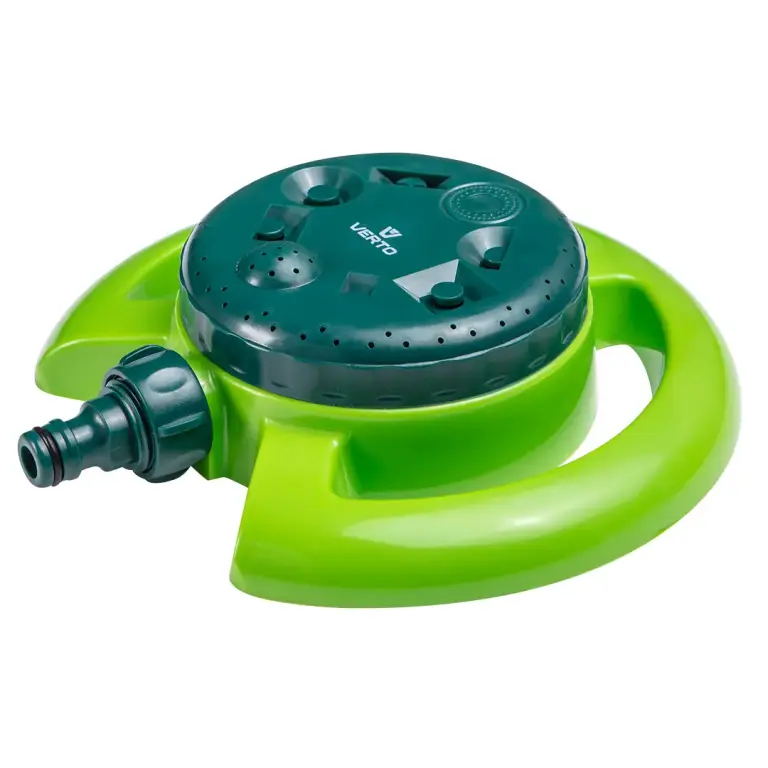 Irrigatore da giardino 8 funzioni fino a 125 m² con base stabile
