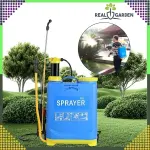 Pompa a Pressione a Zaino 16 Litri con Ugelli Multipli – Nebulizzatore Manuale per Giardino e Agricoltura