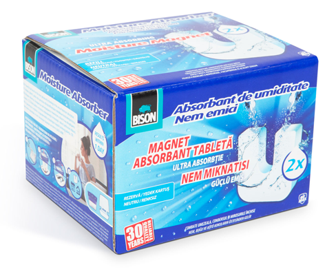 Ricarica deumidificatore AirMax a forma di magnete - 2 x 450 g