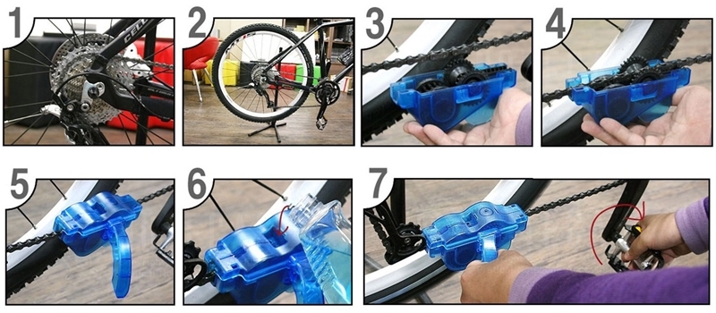 Pulitore Professionale per Catene di Biciclette